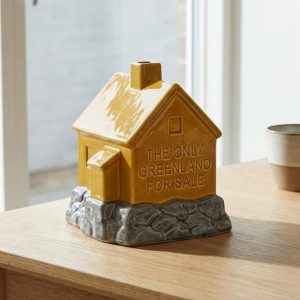 the greenland ceramic candle house set (4 piece)